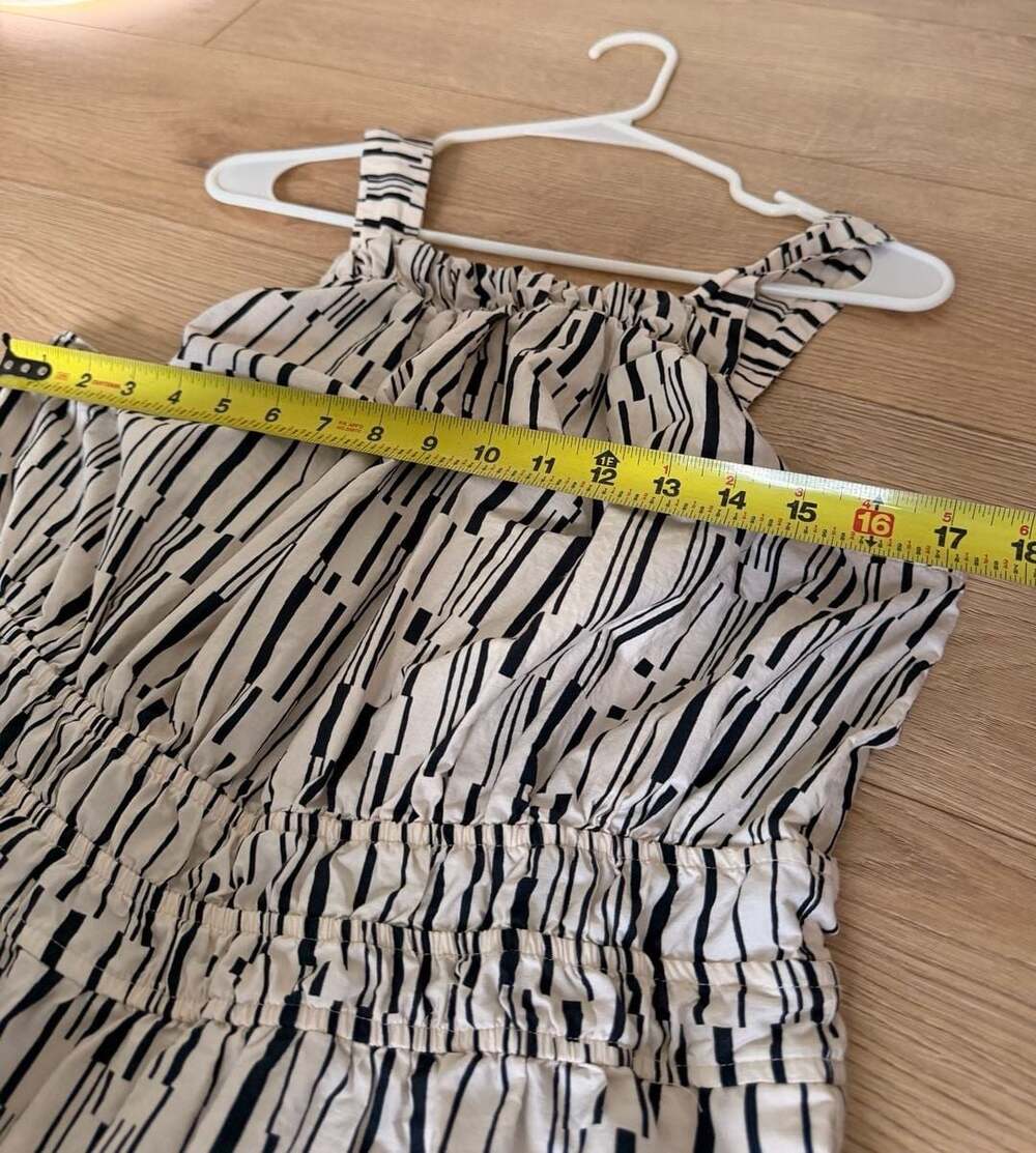 Anthropologie The Somerset Maxi Dress: Poplin Halter Edition in Geometric Print - Picture 10 of 11